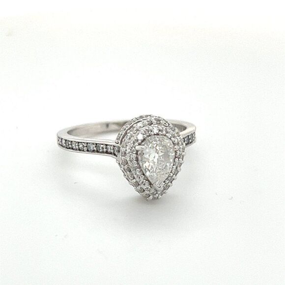 Diamond Ring Size 6.5 14k Gold 0.91 TCW 3.19 Grams Certified $5,950 215101 - Picture 12 of 14